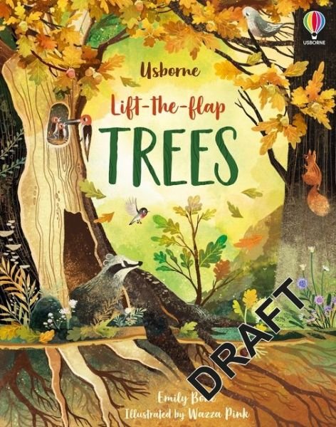 Lift-the-Flap Trees - See Inside - Emily Bone - Books - Usborne Publishing Ltd - 9781474986137 - February 3, 2022