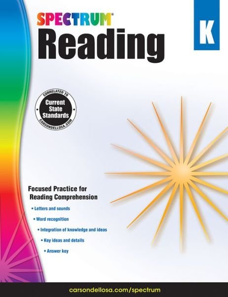 Cover for Spectrum · Spectrum Reading Workbook, Grade K (Paperback Bog) (2014)