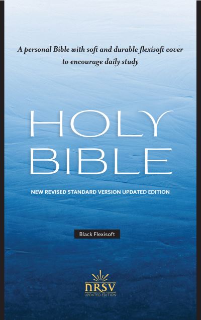 Cover for National Council of Churches · NRSV Updated Edition Flexisoft Bible (Leatherlike, Black) (Hardcover Book) (2022)