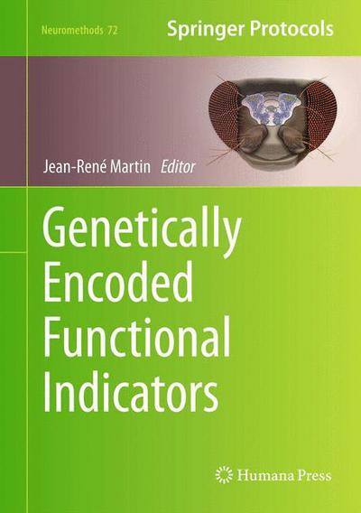 Cover for Jean-ren Martin · Genetically Encoded Functional Indicators - Neuromethods (Hardcover Book) [2012 edition] (2012)