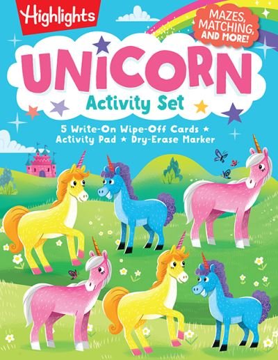 Unicorn Activity Set - Highlights Puzzle and Activity Sets - Highlights - Kirjat - Highlights Press - 9781644729137 - tiistai 18. huhtikuuta 2023