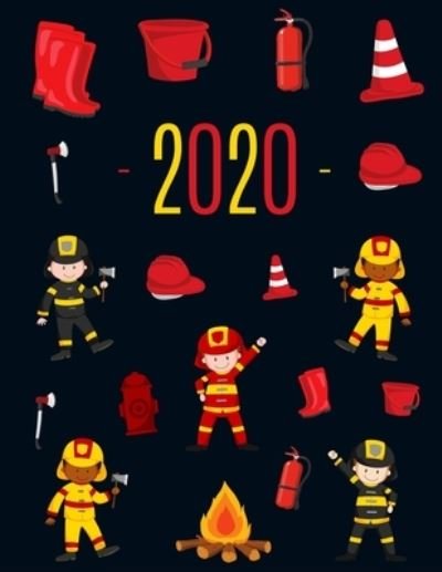 Cover for Pimpom Pianificatori · Pompiere Agenda 2020 (Paperback Bog) (2020)