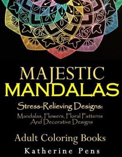 Cover for Adult Coloring Creations · Majestic Mandalas (Pocketbok) (2018)