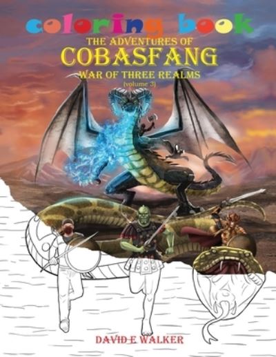 Cover for David Walker · Coloring Book The Adventures of Cobasfang (Pocketbok) (2021)