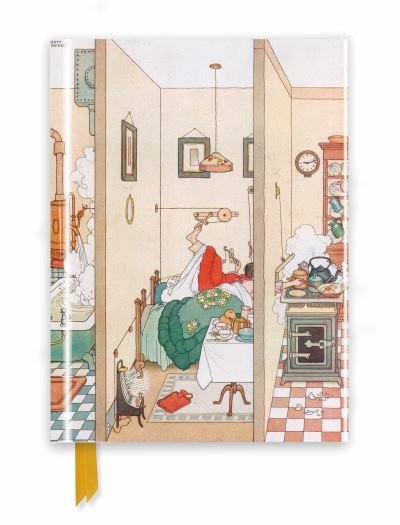 Cover for Heath Robinson: The Ideal Home (Foiled Journal) - Flame Tree Notebooks (Stationery) [New edition] (2017)