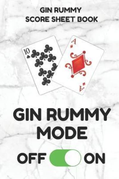 Cover for Gin Rummy Essentials · Gin Rummy Score Sheet Book (Pocketbok) (2019)
