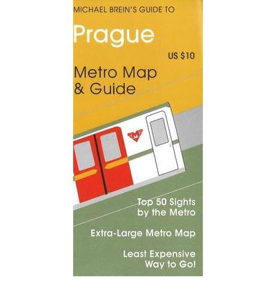 Cover for Michael Brein · Prague: Metro Map &amp; Guide (Map) (2008)