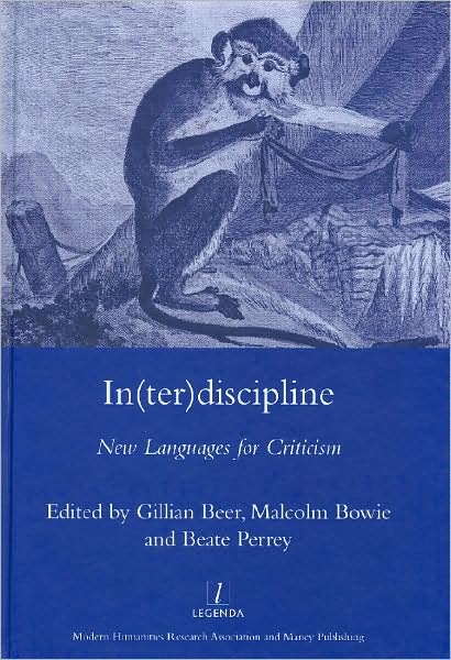 Cover for Gillian Beer · In (ter)discipline: New Languages for Criticism (Hardcover Book) (2007)