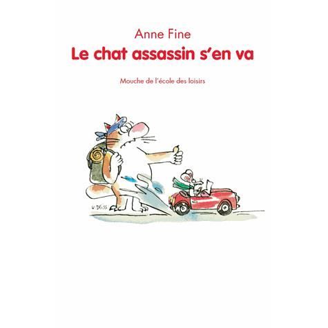 Cover for Anne Fine · Le chat assassin s'en va (Paperback Book) (2014)