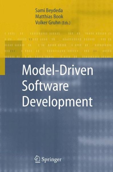 Cover for Sami Beydeda · Model-Driven Software Development (Hardcover Book) [2005 edition] (2005)