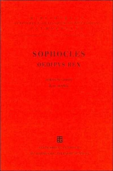 Oedipus Rex (Bibliotheca Scriptorum Graecorum et Romanorum Teubneriana) - Sophocles - Libros - K.G. SAUR VERLAG - 9783598718137 - 1996