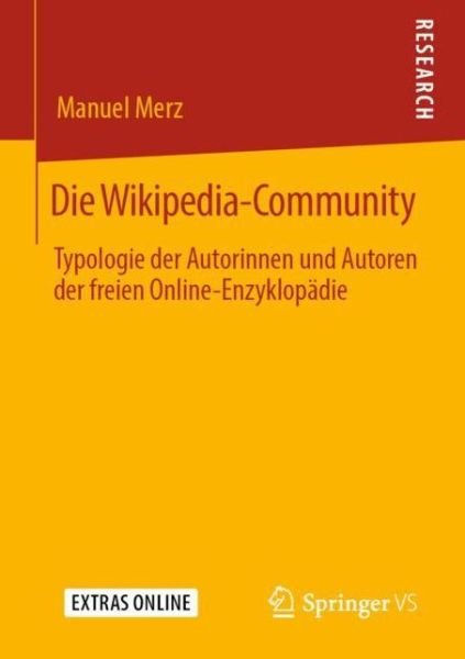 Cover for Merz · Die Wikipedia-Community (Book) (2019)