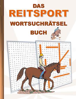 Cover for Brian Gagg · Das Reitsport WortsuchrÄtsel Buch (Paperback Book) (2021)