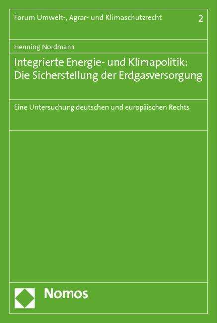 Cover for Nordmann · Integrierte Energie- und Klima (Bok)