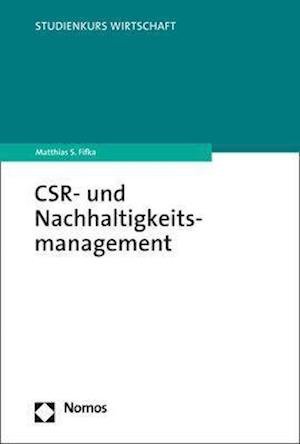 Cover for Fifka · CSR- und Nachhaltigkeitsmanagemen (N/A) (2021)