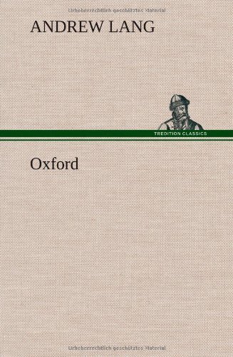 Cover for Andrew Lang · Oxford (Hardcover Book) (2013)
