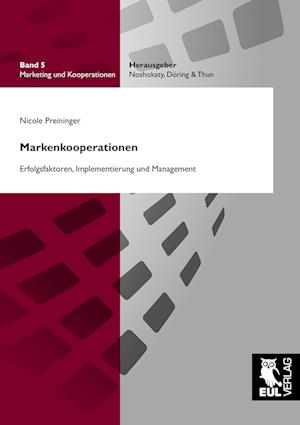 Cover for Nicole Preininger · Markenkooperationen (Paperback Book) (2010)