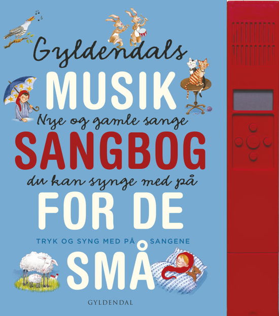 Cover for Gyldendal · Gyldendals musiksangbog - med lydpanel (Inbunden Bok) [1:a utgåva] (2016)