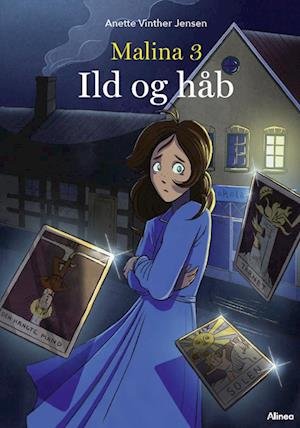 Cover for Anette Vinther Jensen · Læseklub: Malina 3 - Ild og håb, Rød Læseklub (Indbundet Bog) [1. udgave] (2023)
