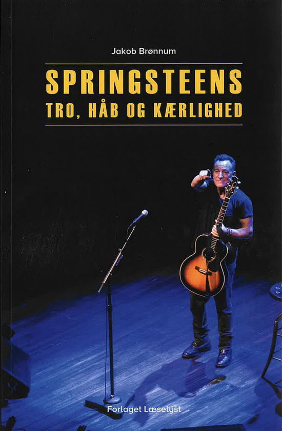 Cover for Jakob Brønnum · Springsteens tro, håb og kærlighed (Paperback Book) [1er édition] (2024)