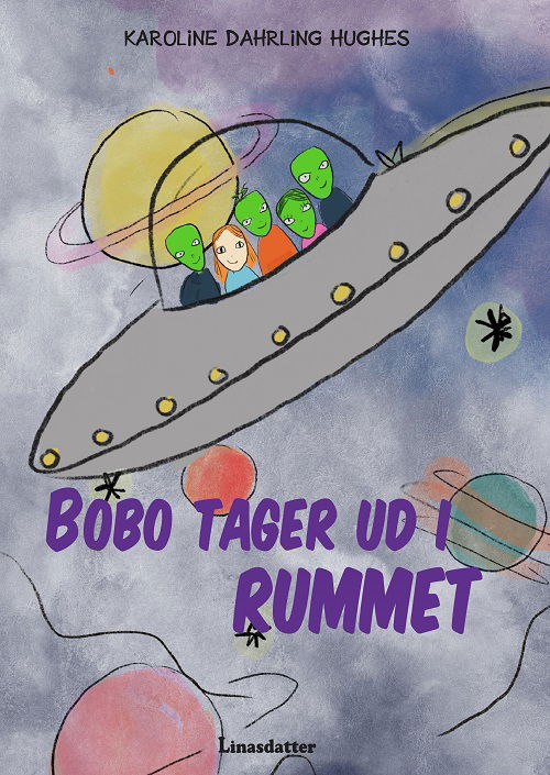 Cover for Karoline Dahrling Hughes · Bobo tager ud i rummet (Bound Book) [1st edition] (2024)