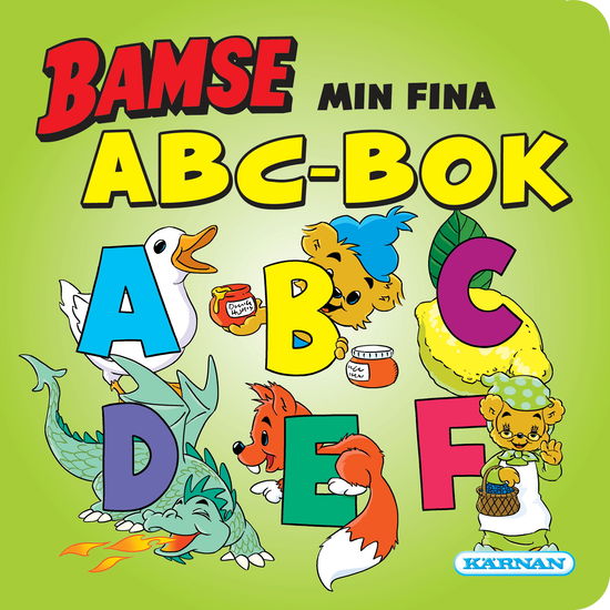 Cover for Bamse - min fina ABC-bok (Book) (2024)