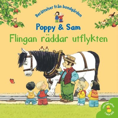 Cover for Heather Amery · Poppy &amp; Sam: Poppy &amp; Sam: Flingan räddar utflykten (Inbunden Bok) (2021)