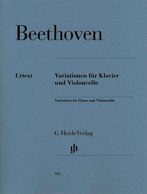 Variationen Kl+Vc (Dufn.)HN913 - Beethoven - Books - SCHOTT & CO - 9790201809137 - April 6, 2018
