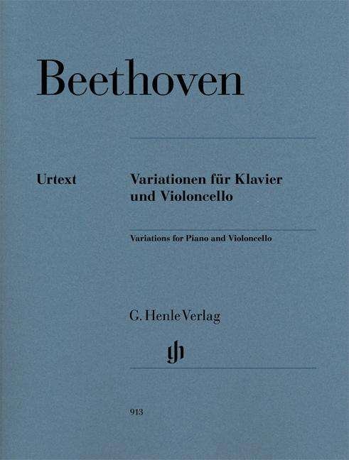 Cover for Beethoven · Variationen Kl+Vc (Dufn.)HN913 (Buch) (2018)