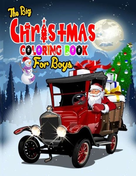 Cover for Truereview Publications · The Big Christmas Coloring Book for Boys (Paperback Book) (2020)