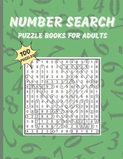 Number Search Puzzle Book for Adults: 100 Numbers Search Books for Seniors and Adults - Da Gabb Ad - Libros - Independently Published - 9798570491137 - 23 de noviembre de 2020