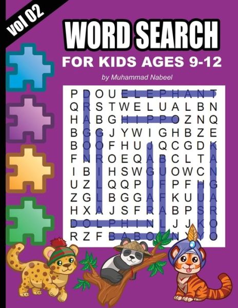 Cover for Muhammad Nabeel · Word Search for Kids Ages 9-12 - Vol 2 (Paperback Book) (2020)