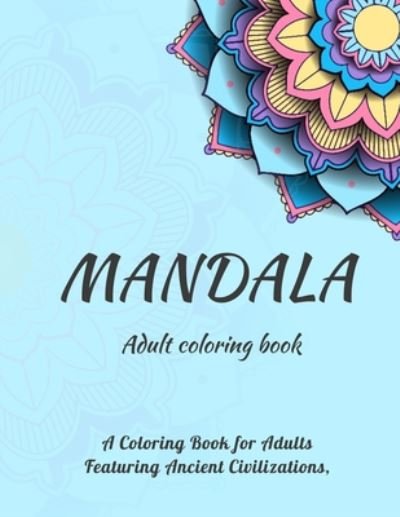 Cover for Hn Publishing · MANDALA Adult coloring book (Paperback Bog) (2020)
