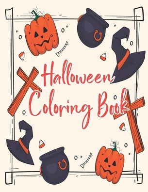 Cover for Mofiz Publication · Halloween coloring book (Paperback Bog) (2020)