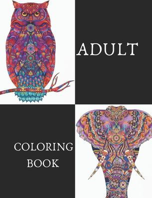 Cover for Tr Publishing House · Adult Coloring Book (Taschenbuch) (2020)