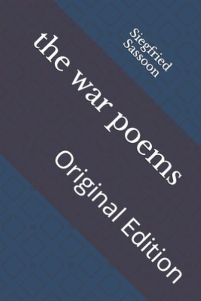 Cover for Siegfried Sassoon · The war poems (Paperback Book) (2021)