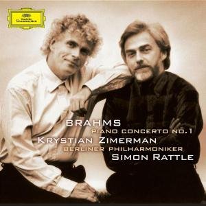 Brahms: Piano Concerto N. 1 - Zimerman / Rattle / Berlin P. - Musik - POL - 0028947754138 - 23 juni 2006