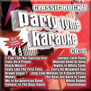 Cover for Party Tyme Karaoke · Sybersound Classic Rock 1 (CD) (2016)