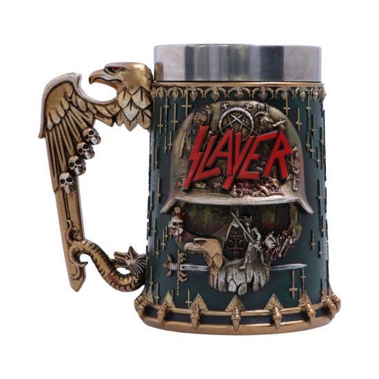 Slayer Skull Tankard 16.5cm - Slayer - Fanituote - SLAYER - 0801269143138 - perjantai 10. syyskuuta 2021