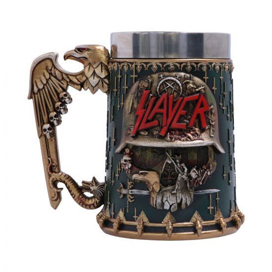 Slayer - Slayer Skull Tankard 16.5cm (Merchandise Collectible) - Slayer - Produtos - SLAYER - 0801269143138 - 10 de setembro de 2021