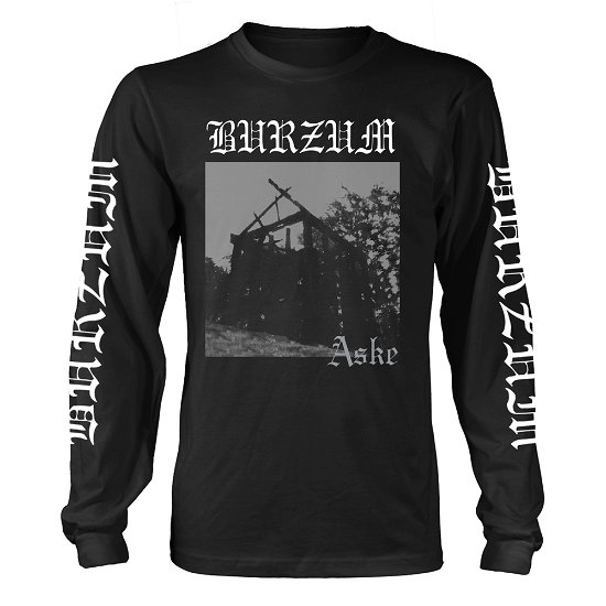 Cover for Burzum · Aske (Shirt) [size M] [Black edition] (2018)