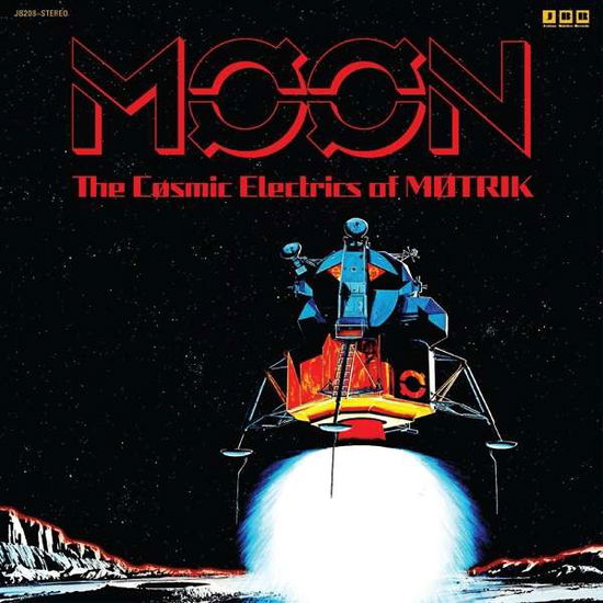 Cover for Motrik · Moon: The Cosmic Electrics Of Motrik (Ltd. Red+Blue Vinyl) (LP) [Limited edition] (2021)