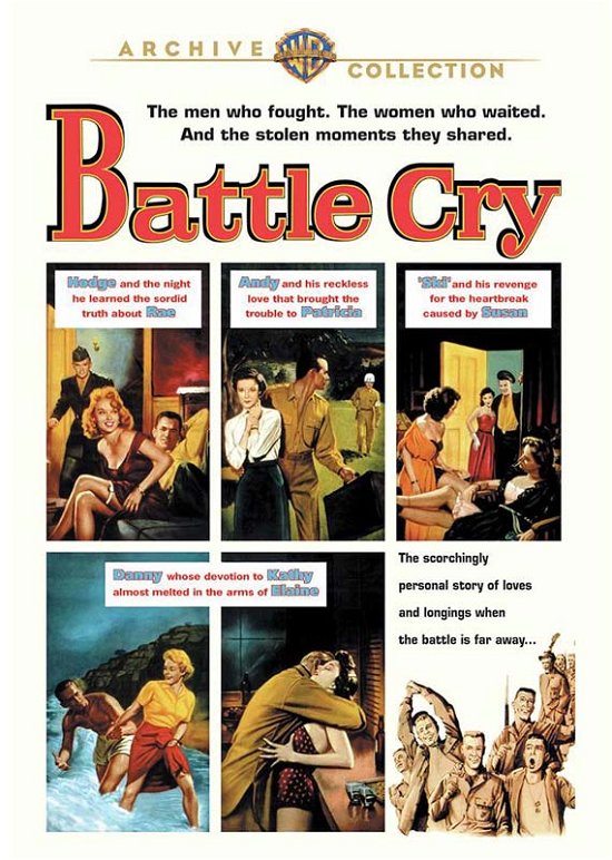 Cover for Battle Cry (1954) (DVD) (2020)