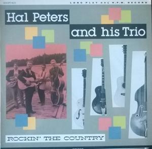 Cover for Hal &amp; His Trio Peters · Rockin' The Country (LP) (1989)