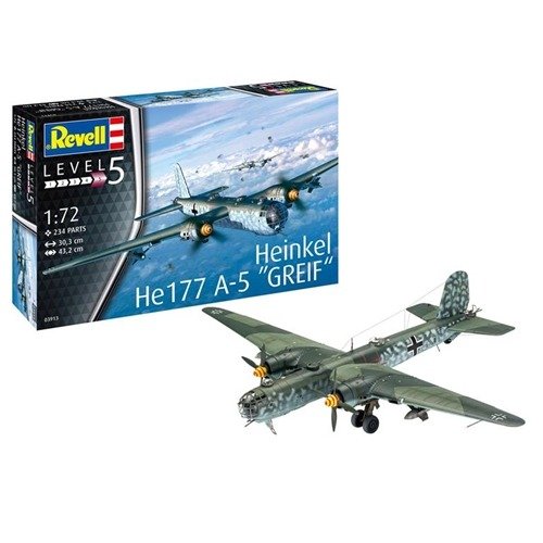 Cover for Revell · Heinkel He177 A-5 Greif ( 03913 ) (Toys)