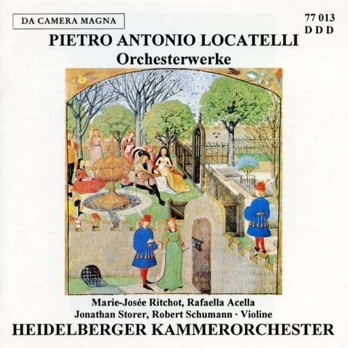 Cover for Locatelli / Heidelberger · Con Grossi 128 Son (CD) (2012)