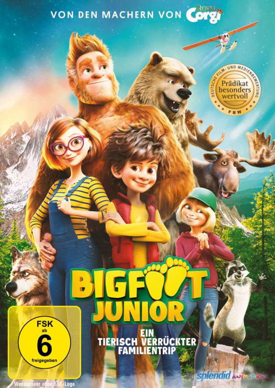 Bigfoot Junior-ein Tierisch Verrückter - Babbit,george / Troullard,kylian / Victor,alexis/+ - Movies - WVG Medien GmbH - 4013549129138 - December 10, 2021