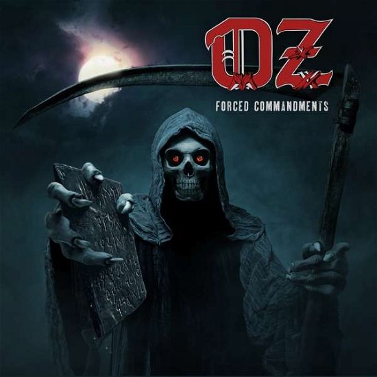 Cover for Oz · Forced Commandments (Blue Vinyl) (LP) [Limited Numbered edition] (2020)