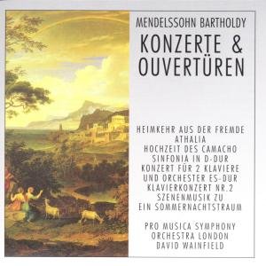 Konzerte & Ouvertüren - Pro Musica Symphony Orchestra - Musik - CANTUS LINE - 4032250004138 - 26. april 1999