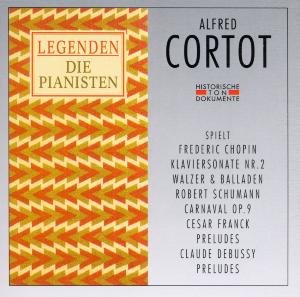Cover for Alfred Cortot · Legenden (CD) (2001)